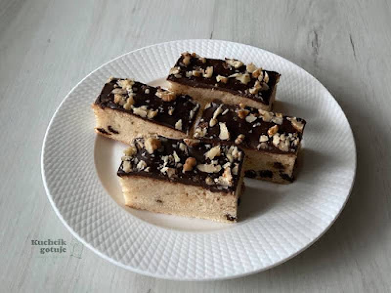 Ciasto z rodzynkami bez miksowania