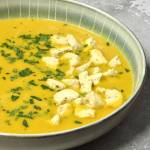 Krem z dyni i curry na mleku kokosowym