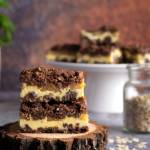 Sernik z jabłkami i kruszonką