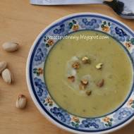 Zupa z cukinii z mlekiem kokosowym