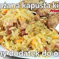 Przepis na zasmażaną kapustę kiszoną