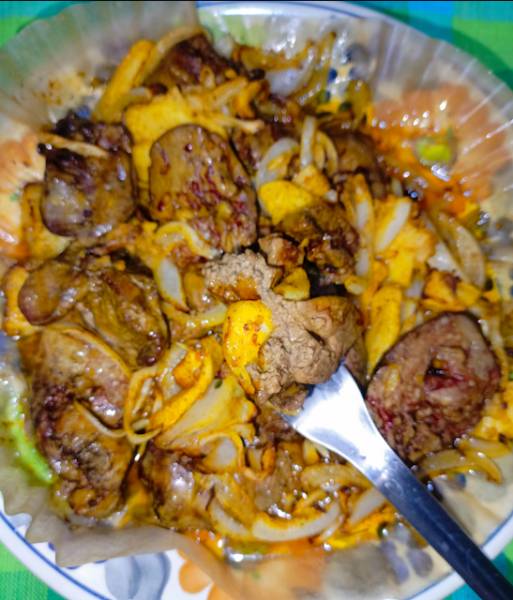 rarytas jak masło - wątróbka z aifryer...