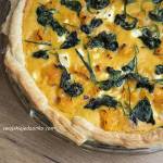 Tarta dyniowa ze szpinakiem i fetą
