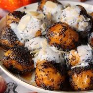 Kluski dyniowe leniwe z makiem