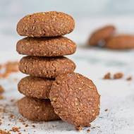 Kakaowe ciasteczka owsiane z kawałkami czekolady