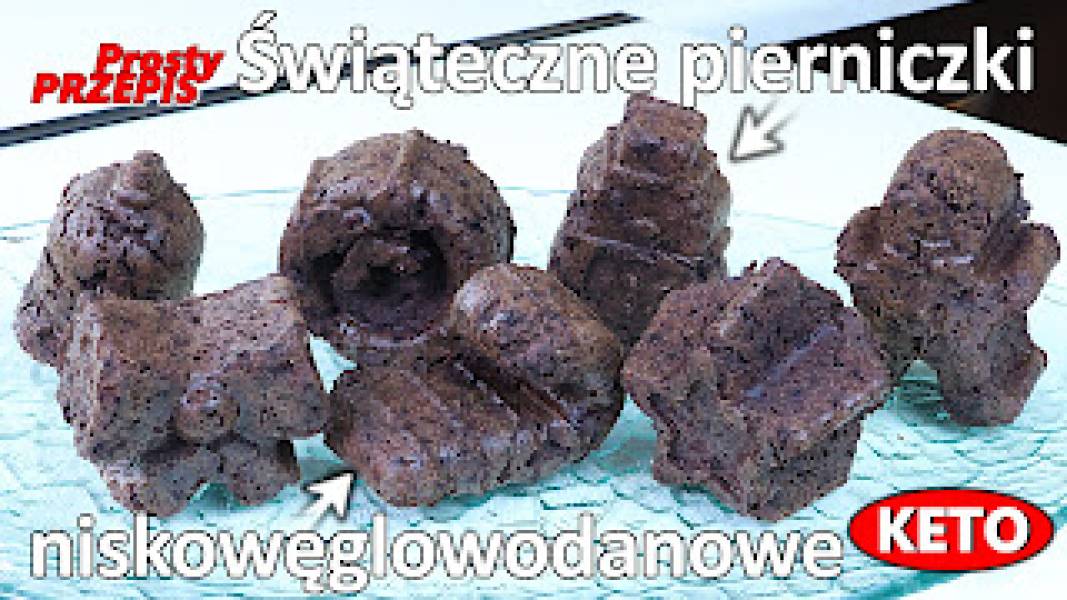 Przepis na pierniczki niskowęglowodanowe