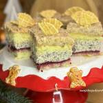 Delicja makowo - orzechowa