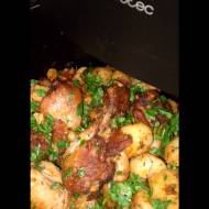 ziemniaki z kurczakiem z airfryer...