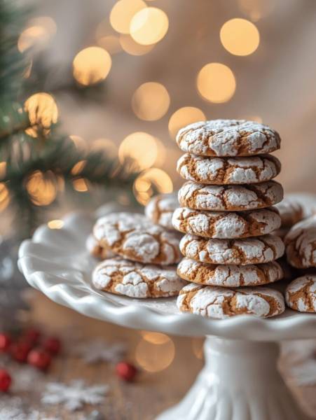Popękane Ciasteczka Pierniczkowe
