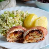 Drobiowe roladki z żurawiną i oscypkiem