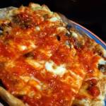 szybka a'la pizza z francuskiego ciasta z airfryer...