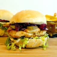 Burger drobiowy po góralsku