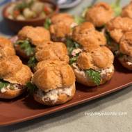 Ptysie z pastą z tuńczyka -szybka przekąska