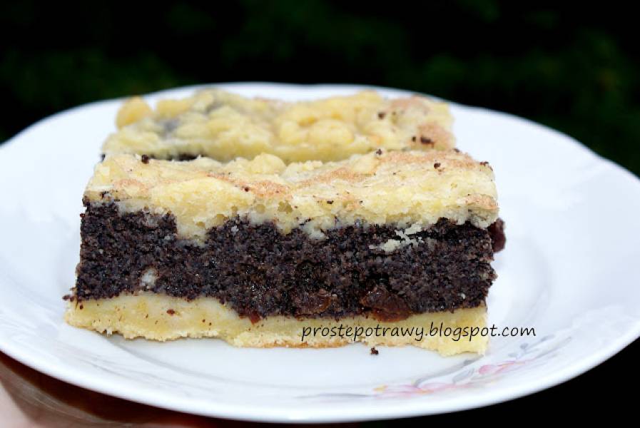 Makowiec na kruchym cieście