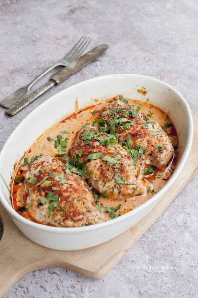 Kurczak w sosie z mascarpone