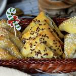 ROŻKI KRUCHO-DROŻDŻOWE Z PASZTETEM