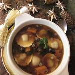 Wigilijna zupa grzybowa