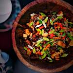 Azjatycki Street Fast Food z tofu i warzywami