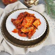 Śledzie gajowego z suszonymi borowikami (po myśliwsku)