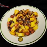 Płomiennica z patelni z ziemniakami