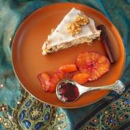 CIASTO ORZECHOWE Z CYTRUSAMI W WINIE I PRZYPRAWAMI KORZENNYMI