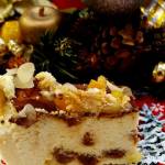 Kremowy sernik waniliowy z bakaliami