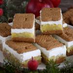 Piernikowe ciasto z mascarpone i jabłkami
