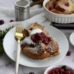 Piernikowe tosty francuskie z piekarnika