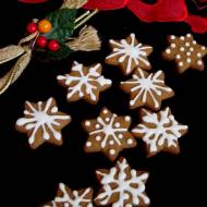 Ciasteczka migdałowe z lukrem królewskim