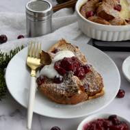 Piernikowe tosty francuskie z piekarnika