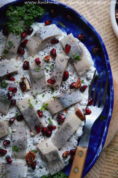 Ulubione śledzie Gwiazdora - z makiem