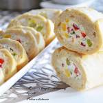 ,,Kolorowe kanapki z nadziewanej bagietki’’