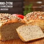 Pszenno-żytni chleb na drożdżach ze słonecznikiem