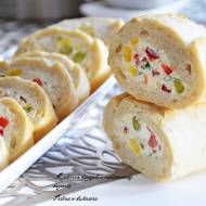 ,,Kolorowe kanapki z nadziewanej bagietki’’