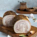 Wolno pieczony boczek