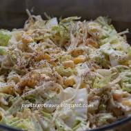 Sałatka z kapustą pekińską