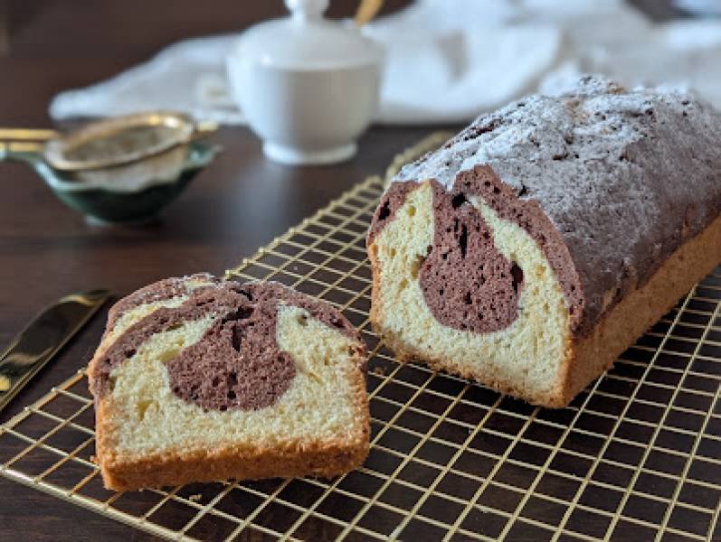 Babka piaskowa z kakao