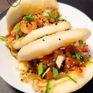 Bułeczki bao z kurczakiem w dwóch odsłonach - z kurczakiem 🍗 i z krewetką 🍤