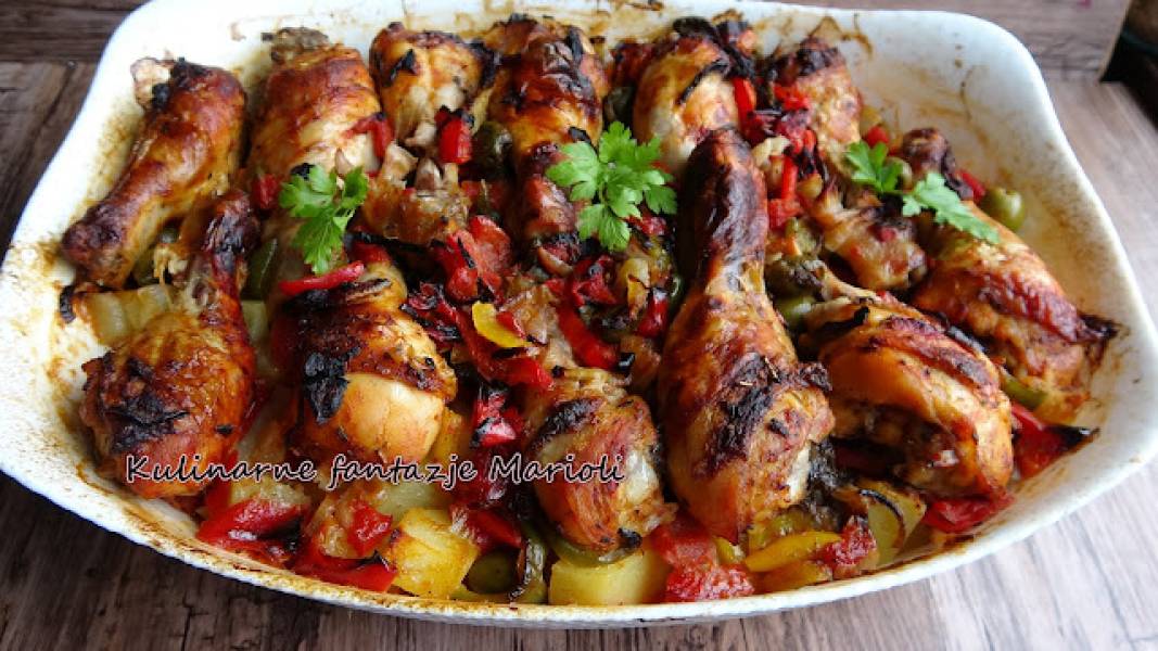 ZAPIEKANY KURCZAK PO BAŁKAŃSKU + FILMIK