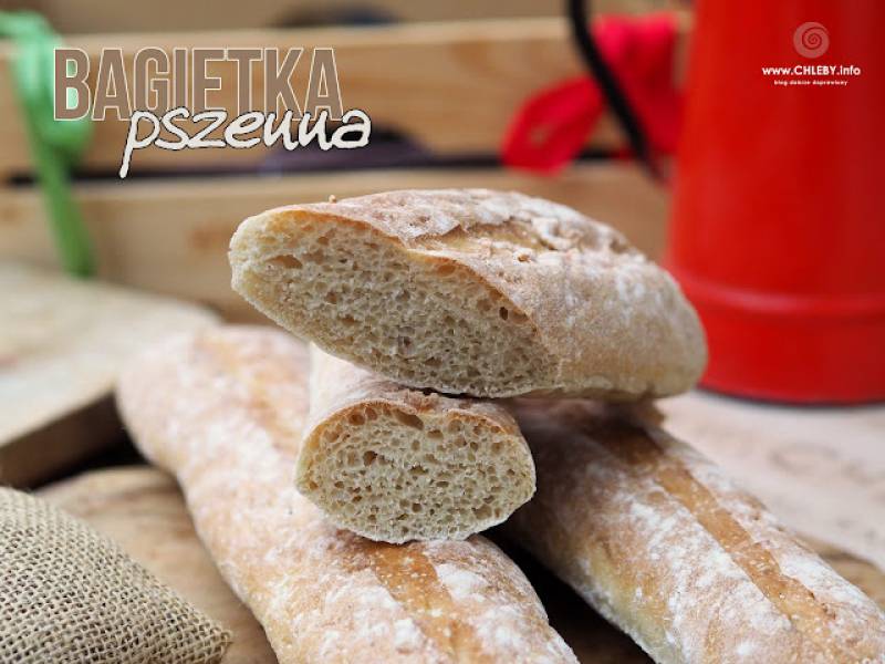 Chrupiąca bagietka pszenna