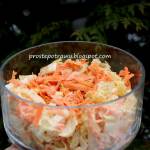 Prosta surówka do obiadu z marchewką