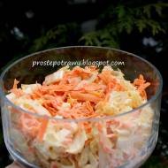 Prosta surówka do obiadu z marchewką