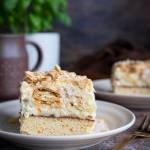 Ciasto kruche z chrupiącym kremem budyniowym