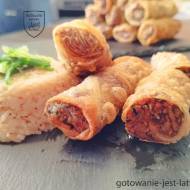 Sajgonki z mięsem wieprzowo-wołowym