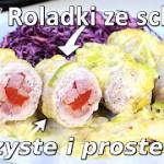 Przepis na roladki ze schabu w sosie porowo serowym