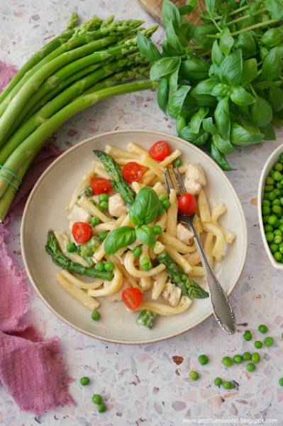 Makaron z kurczakiem truflowym