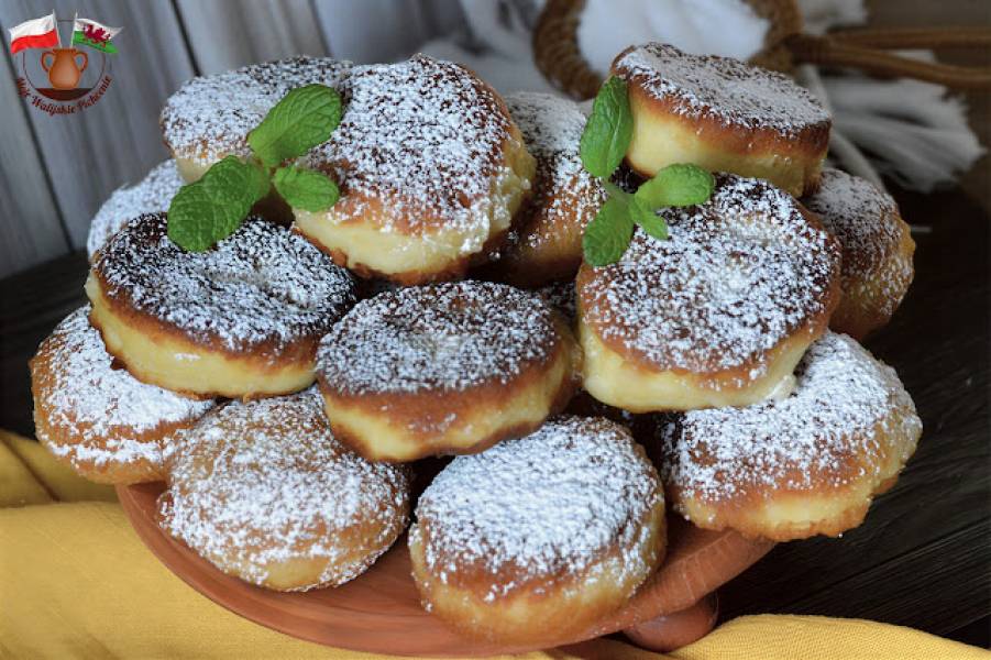 RACUSZKI Z JABŁKAMI. NA KEFIRZE. LEKKO CYTRYNOWE