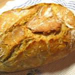 Wspaniały najłatwiejszy domowy chleb pszenno-razowy z chrupiąca skórką+FILM