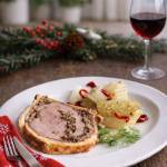 Pieczeń z indyka w cieście francuskim