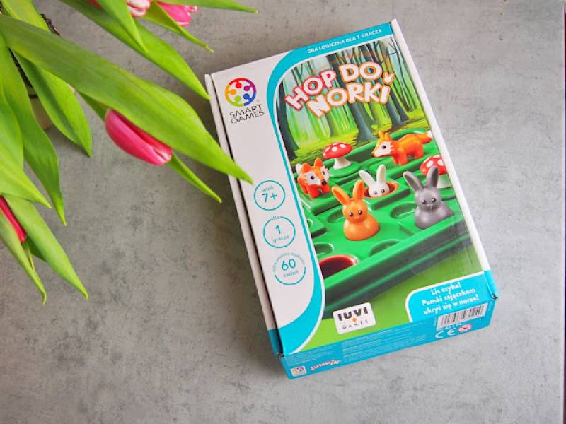 Hop do norki Smart Games – urocza gra logiczna, która wciąga dzieci i dorosłych